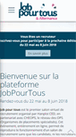 Mobile Screenshot of jobpourtous.com